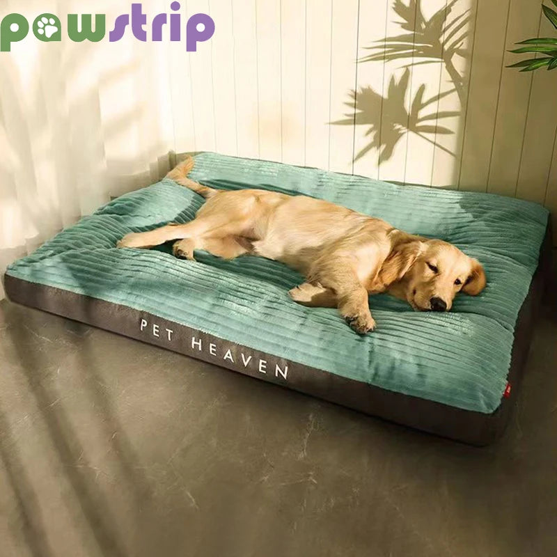 Large Dog Bed Warm Corduroy Pet