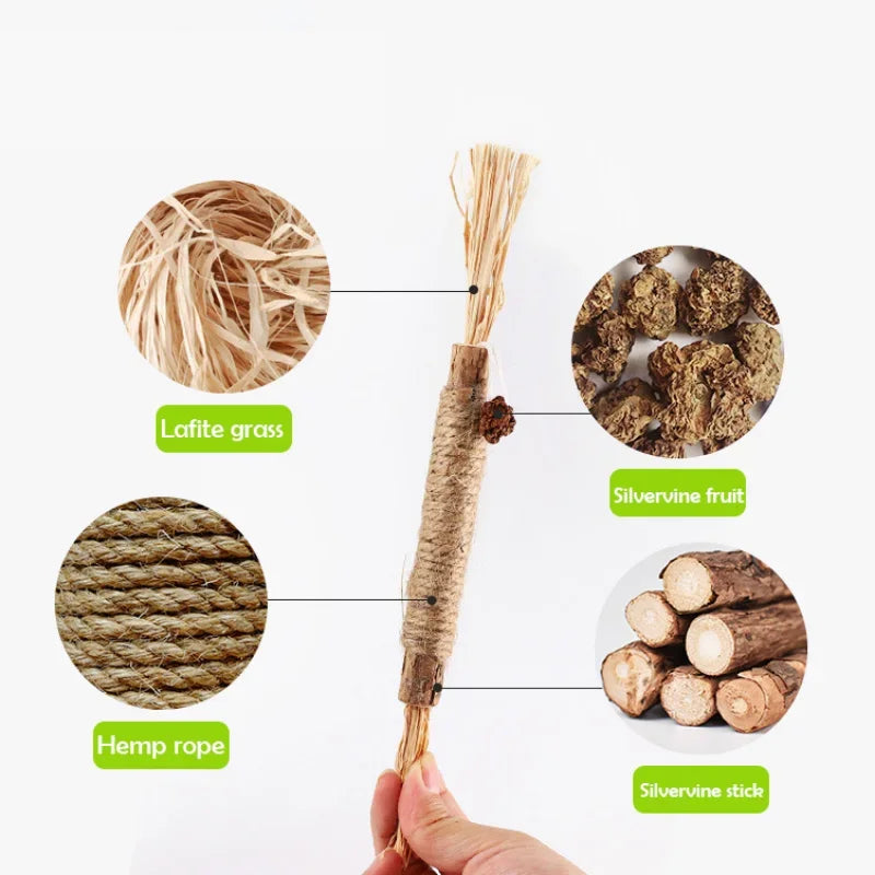 Cat Toys Chew Stick Natural