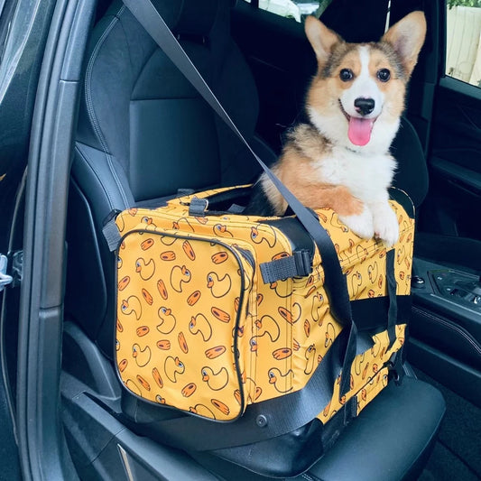 Large Pet Dog Car Carrier Seat Bag Foldable