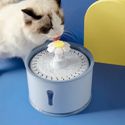 Kimpets 2.4L Pet Cat Drinking Water Fountain Dispenser