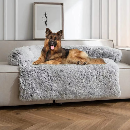 Washable Pet Sofa Dog Bed Plush Cat Mat