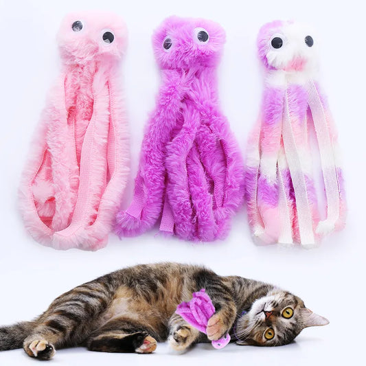 Cat toy Cute octopus plush toy
