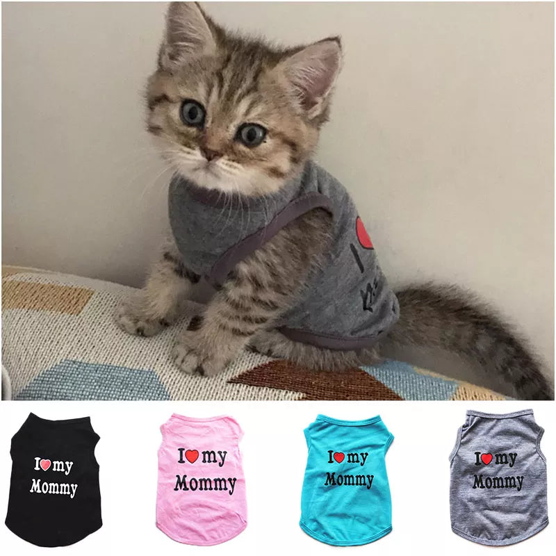 Pet Clothes Casual Puppy Dog Cat Clothing
