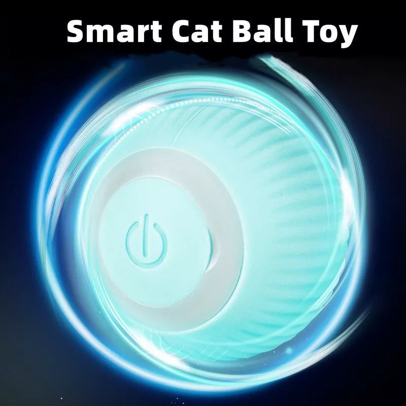 Electric Cat Ball Toys Automatic Rolling Smart Cat