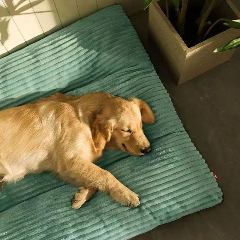 Large Dog Bed Warm Corduroy Pet